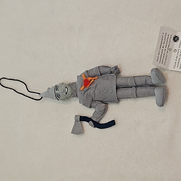 Silk Road Bazaar Tin Man Handmade Felt Ornament - Picture 7 of 11